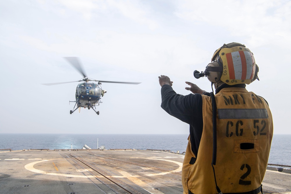 Theodore Roosevelt Carrier Strike Group Conducts Joint Force Maritime Exercise with India