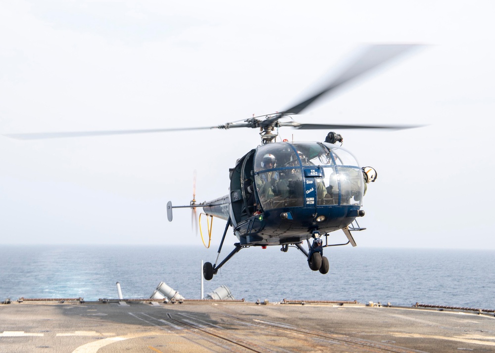 Theodore Roosevelt Carrier Strike Group Conducts Joint Force Maritime Exercise with India