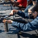 Arlington Sailors shoot the M240B machine gun