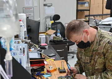 Deployed Airman holds rare pedigree