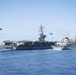 Mitscher Conducts Replenishment-at-sea