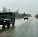 March 2021 convoy to training at Fort McCoy