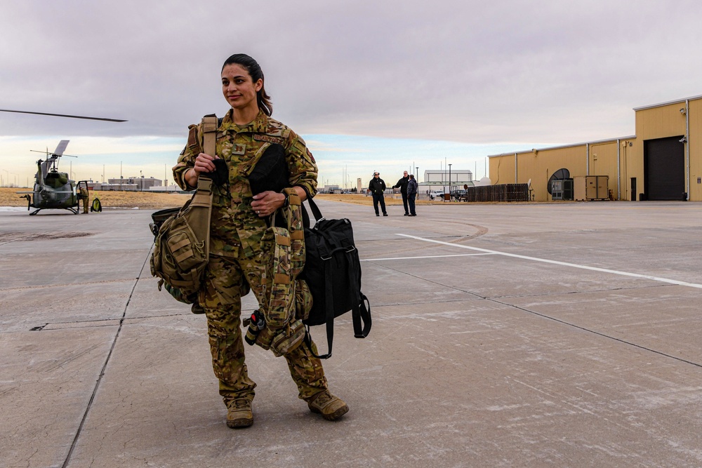 International Women's Day, All-Female Helicopter Crew