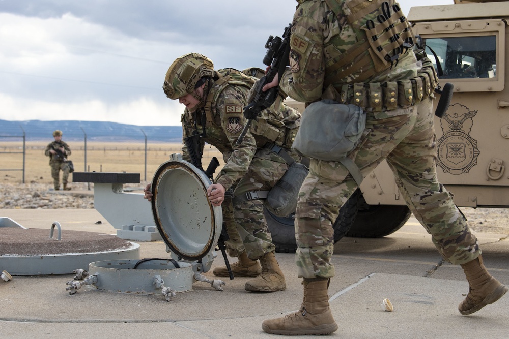 Malmstrom defenders conduct training in the missile fields