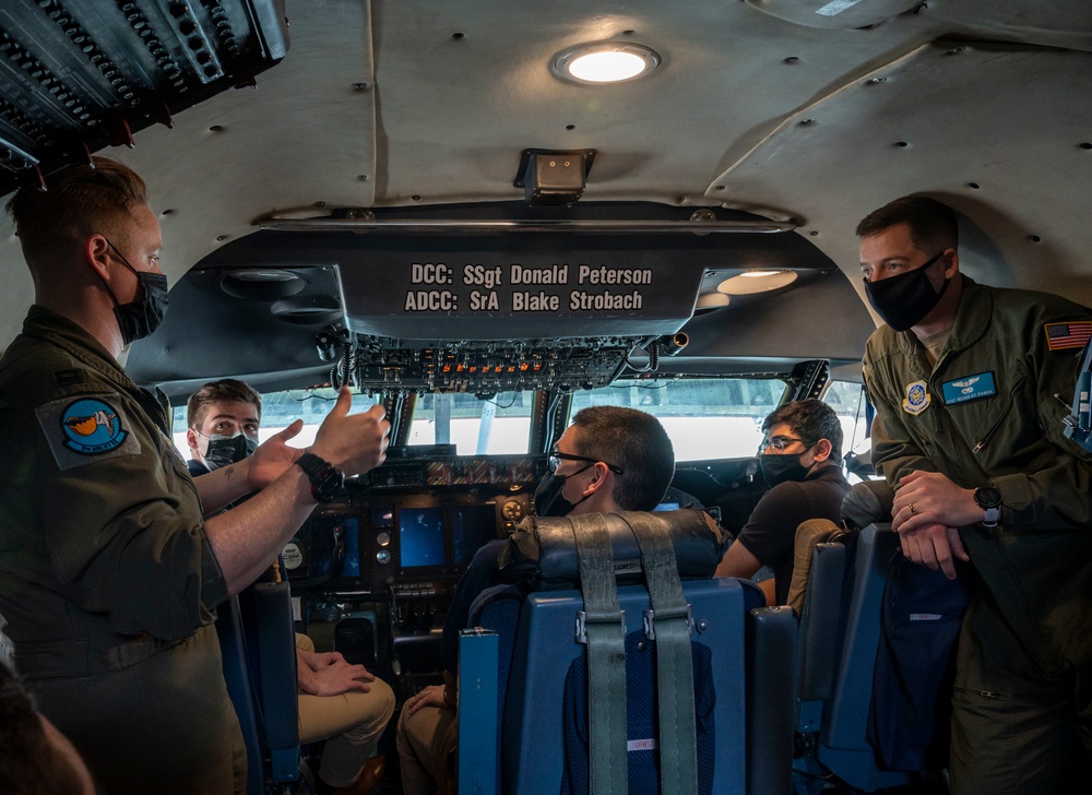 Penn State ROTC Cadets tour Dover AFB