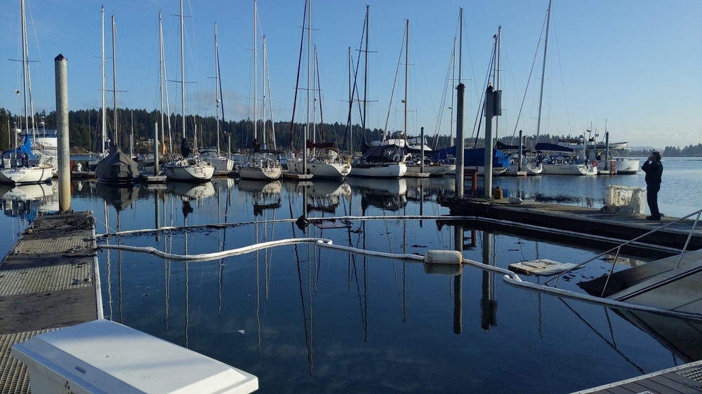 Coast Guard, partners respond to boat fire, pollution incident on Vashon Island, WA