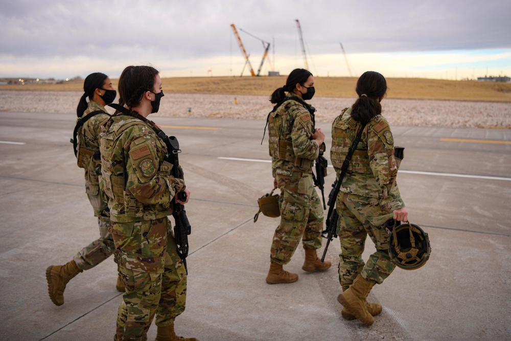 International Women's Day, All-Female Helicopter Crew