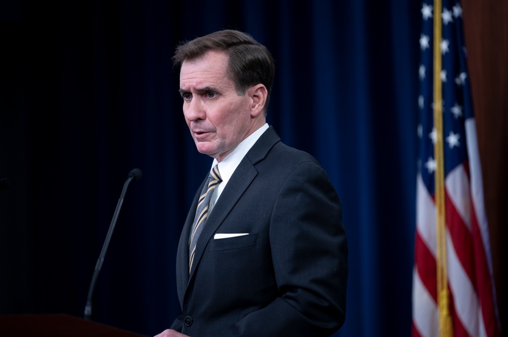 Pentagon Press Secretary Briefs the Media