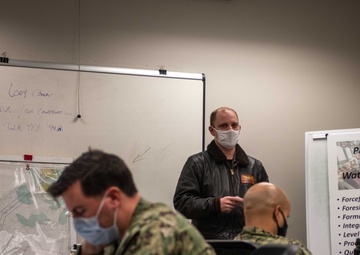 Sailors participate in training