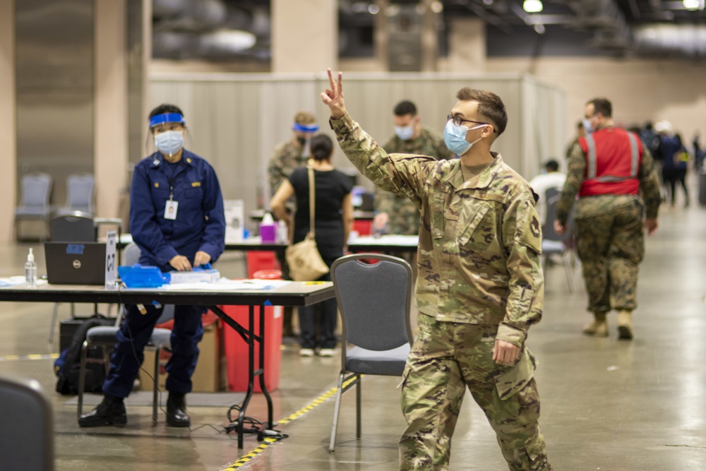 Pa. Air and Army National Guard support Philadelphia vaccine distribution
