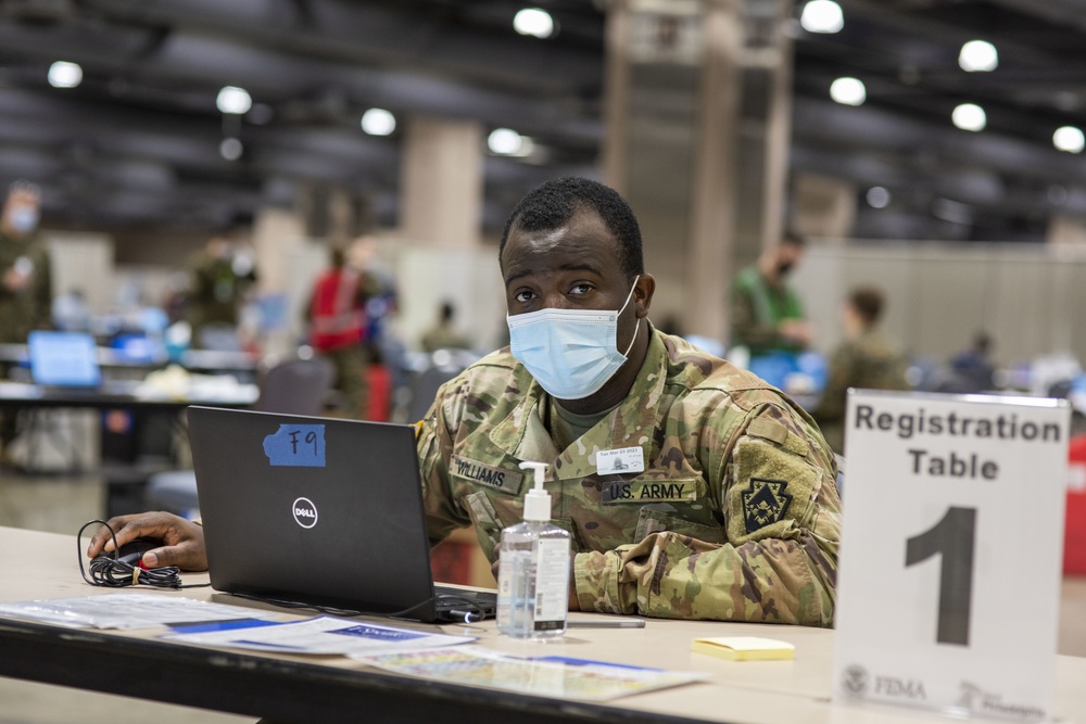 Pa. Air and Army National Guard support Philadelphia vaccine distribution