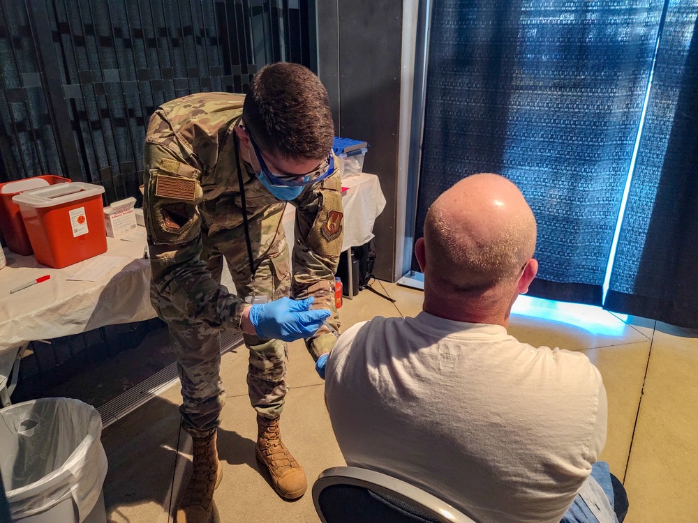 Ford Field Community Vaccination Center opens in Detroit