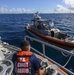 U.S. Coast Guard Sector Guam Units Conduct Distressed Boat Recovery Training