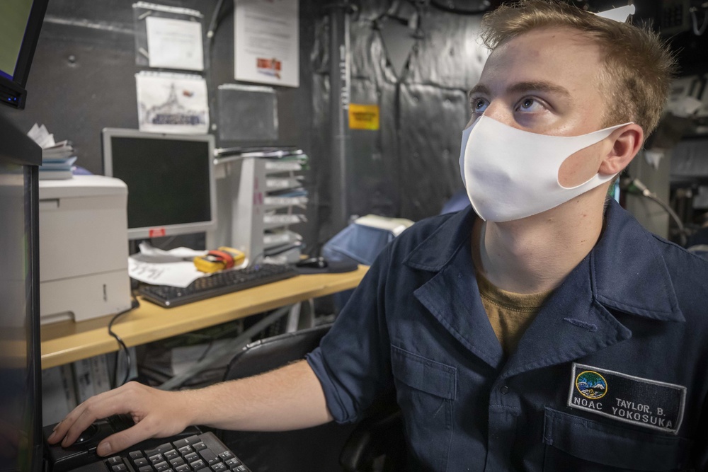 Dothan, Ala., Native serves aboard USS John S. McCain while conducting operations in the Philippine Sea