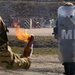 KFOR Polish Contingent braves fire phobia training