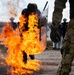 KFOR Polish Contingent braves fire phobia training