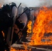 KFOR Polish Contingent braves fire phobia training