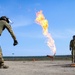 KFOR Polish Contingent braves fire phobia training