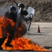 KFOR Polish Contingent braves fire phobia training