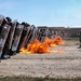 KFOR Polish Contingent braves fire phobia training