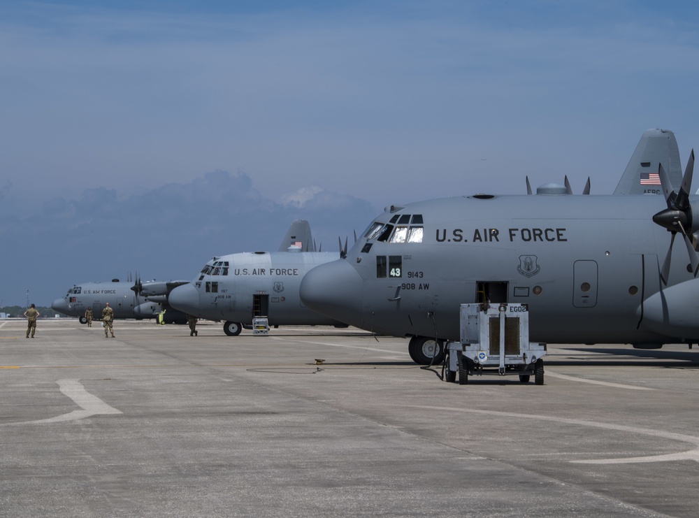 C-130H Hercules Aircraft visit MacDill AFB