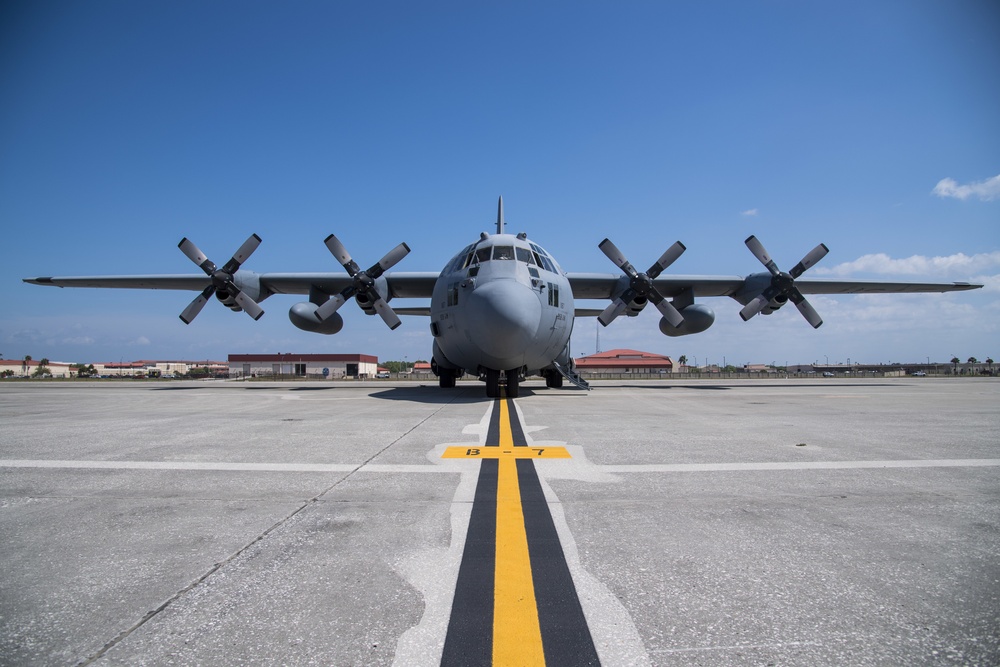 C-130H Hercules Aircraft visit MacDill AFB