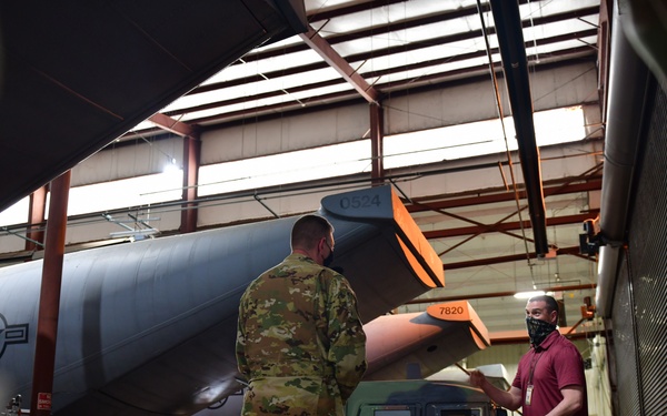 AETC deputy commander visits 314th, 189th Airlift Wing