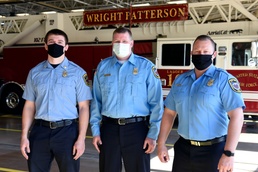 Firefighters promoted at Wright-Patt