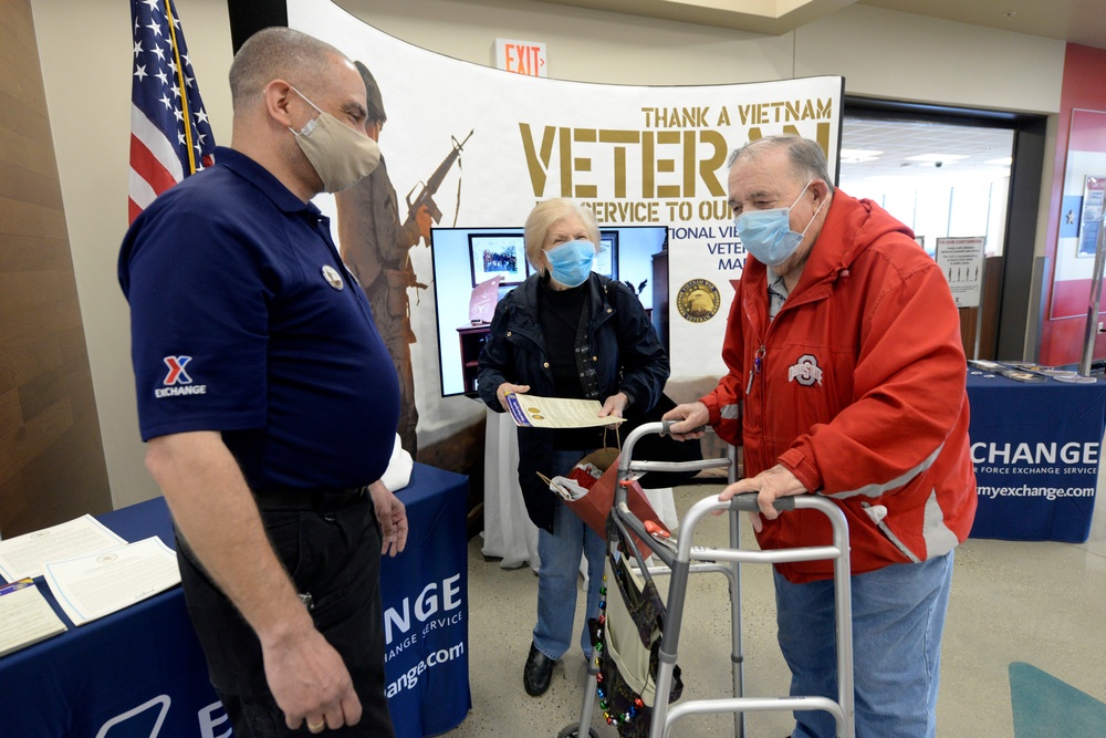 Exchange Honors Vietnam Veterans