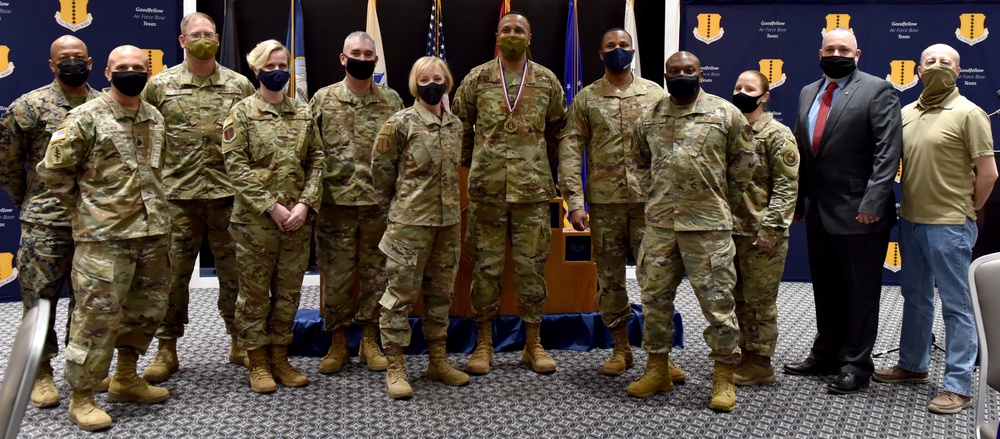 Goodfellow congratulates newest Chief Master Sgt