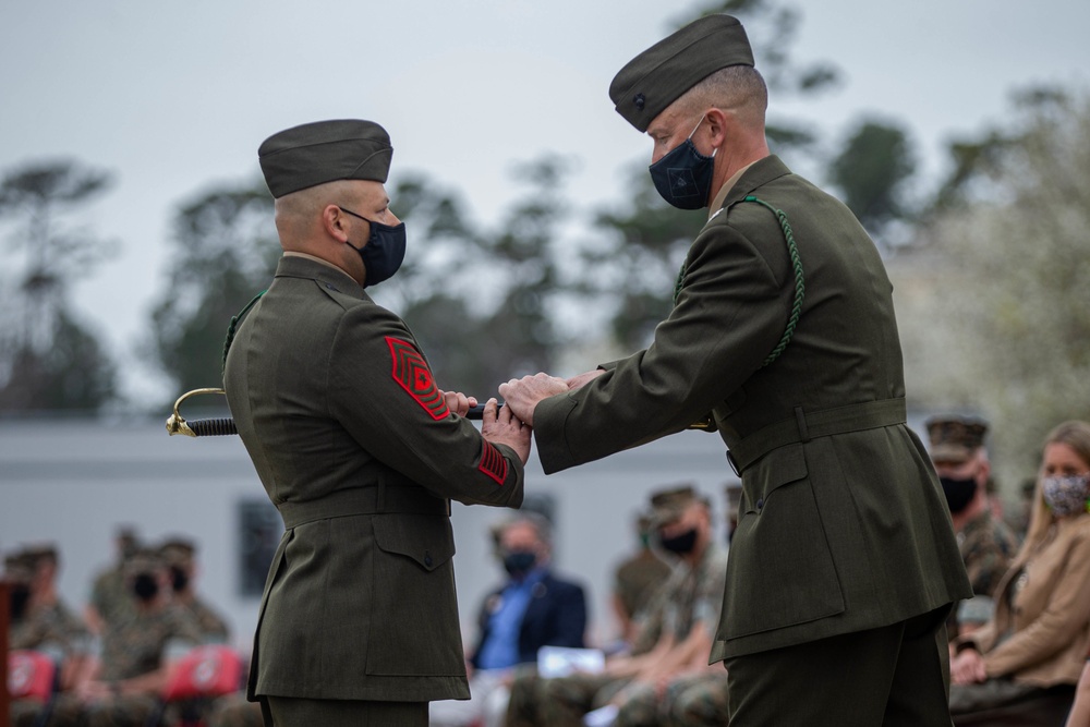 Going through changes: 6th Reg welcomes new sergeant major