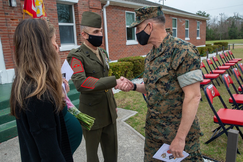 Going through changes: 6th Reg welcomes new sergeant major