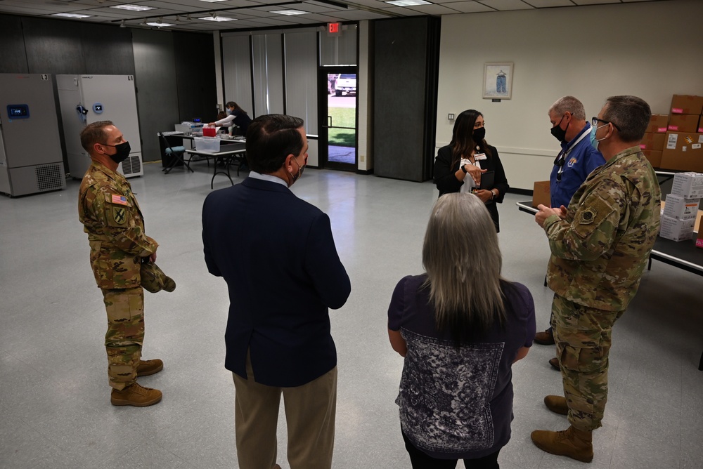 AZNG TAG visits Yuma County indoor vaccination site