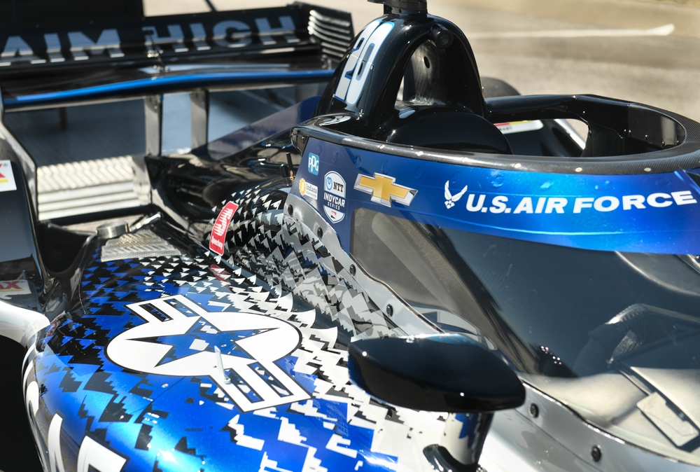 U. S. Air Force Recruiting Services reveals No. 20, Indy Car B-2 Spirit paint scheme