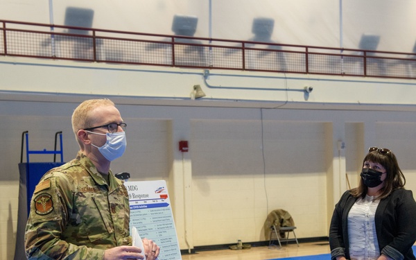 Acting Anchorage Mayor Visits JBER