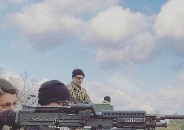 DeMatteo makes history as Connecticut National Guard's first female 11B