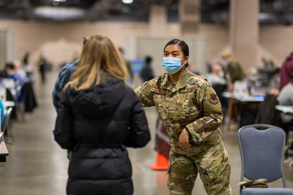 Pa. Air and Army National Guard support Philadelphia vaccine distribution