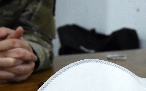 Cal Guard Soldier reflects on a year’s worth of COVID-19 missions through her collection of mementos