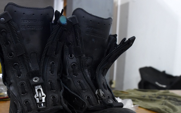 A Cal Guard Soldier reflects on a year’s worth of COVID-19 missions through her collection of mementos