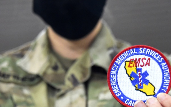 Cal Guard Soldier reflects on a year’s worth of COVID-19 missions through her collection of mementos