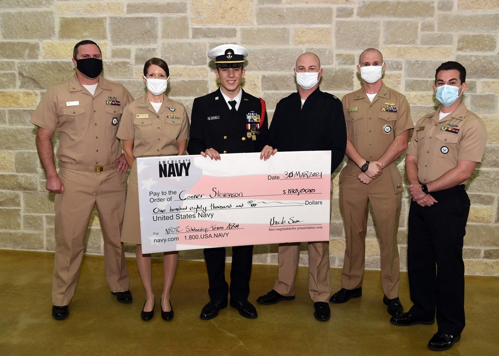 Spring Branch, Texas Native earns $180K Navy Scholarship