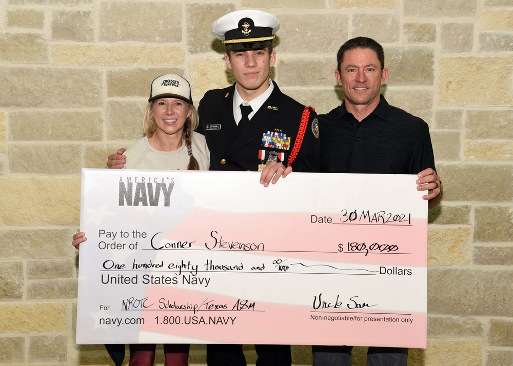 Spring Branch, Texas Native earns $180K Navy Scholarship