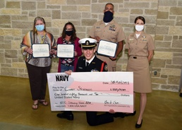 Smithson Valley High School Faculty presented with Navy Impact Influencer Awards