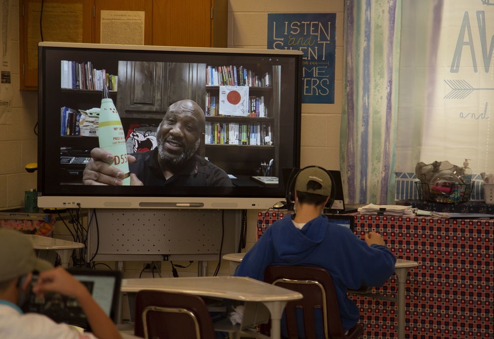 Brewster Middle School students and staff attend the Microsoft YouthSpark Virtual Event