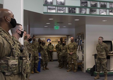 Alaska National Guard's adjutant general speaks on Arctic Strategy and future plans during visits to three of Alaska's military installation