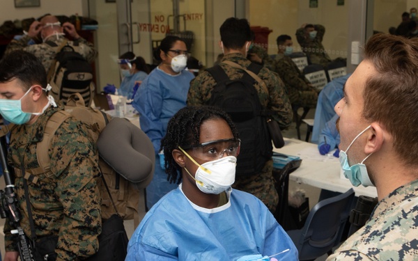 U.S. Marines test positive for COVID-19, remain in quarantine
