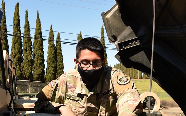 One of the youngest Soldiers at Joint Task Force 749 is adapting and overcoming challenges