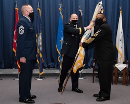USTRANSCOM welcomes its first-ever U.S. Navy senior enlisted leader