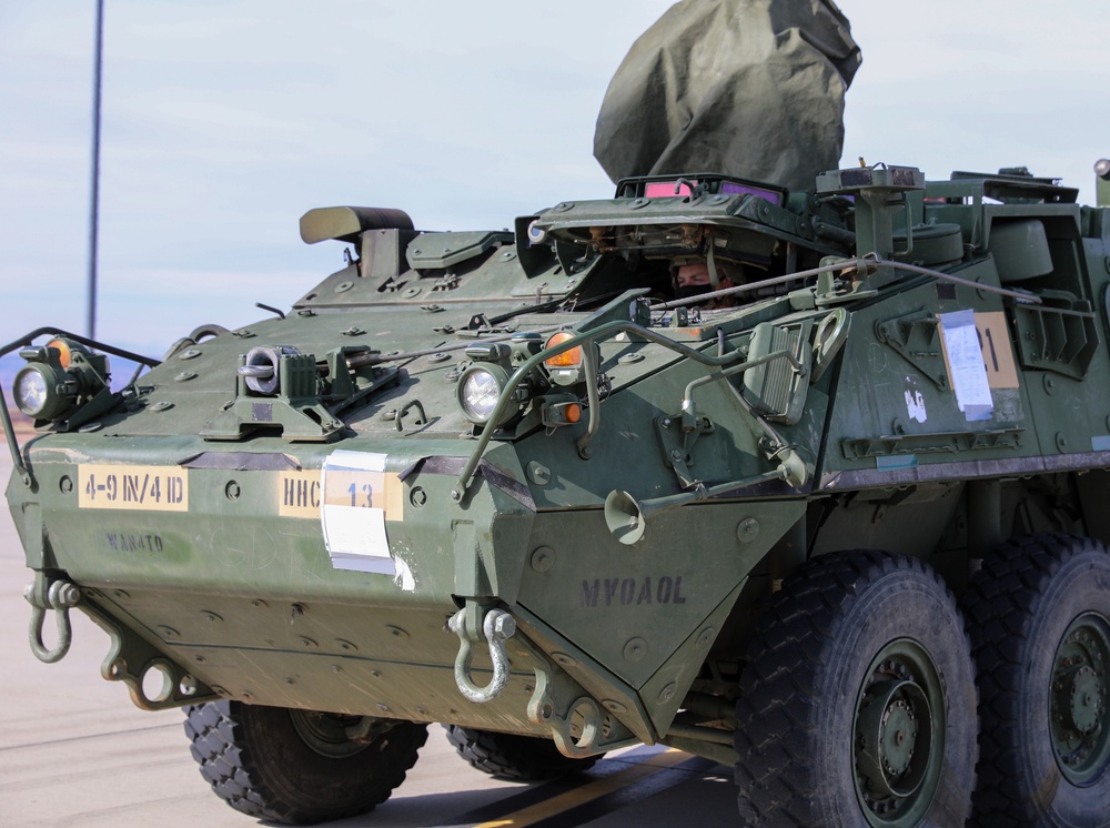 Fort Carson Soldiers take armored equipment to the skies