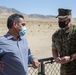 Representative Pete Aguilar visits the Combat Center